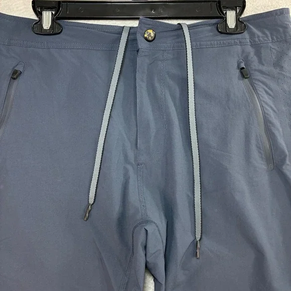 Mack Weldon Shorts Men M Blue 4 Way Performance Stretch Active Summer Gym - Picture 4 of 9